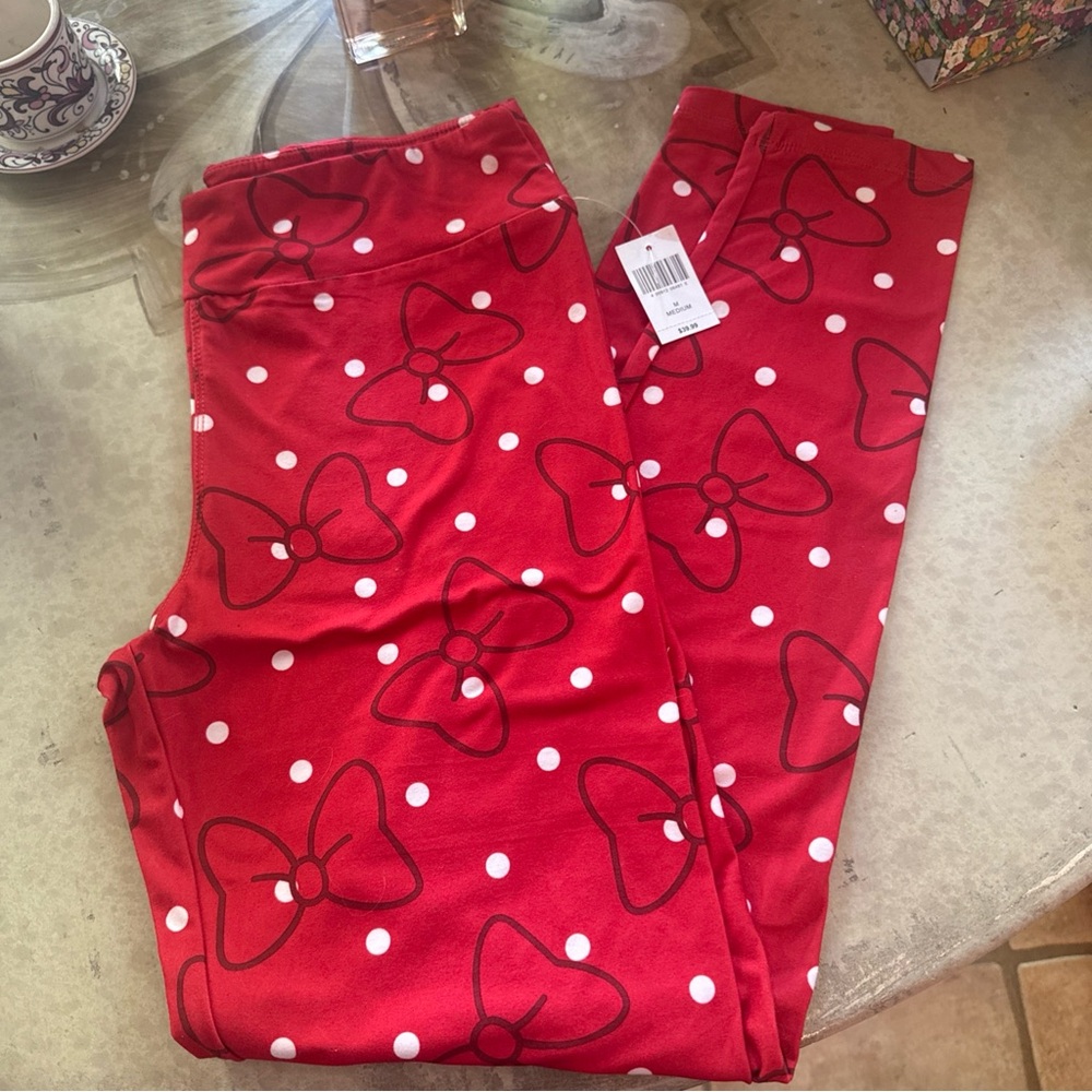 Disney Parks Minnie Mouse Leggings size Medium